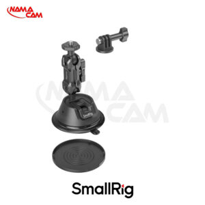 پایه ساکشن پرتابل SmallRig SC-1K برای نصب دوربینهای اکشن/نماکم