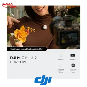میکروفون دی جی آی میک مینی ورژن 2 – DJI Mic Mini 2 – 1 Person/نماکم