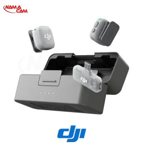 میکروفون دی جی آی میک مینی ورژن 2 – DJI Mic Mini 2 – 2 Person + گیرنده موبایل و کیس شارژ/نماکم