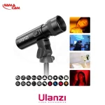 چراغ LED شارژی Ulanzi LM01 با گوبو و لنز تاشو/نماکم