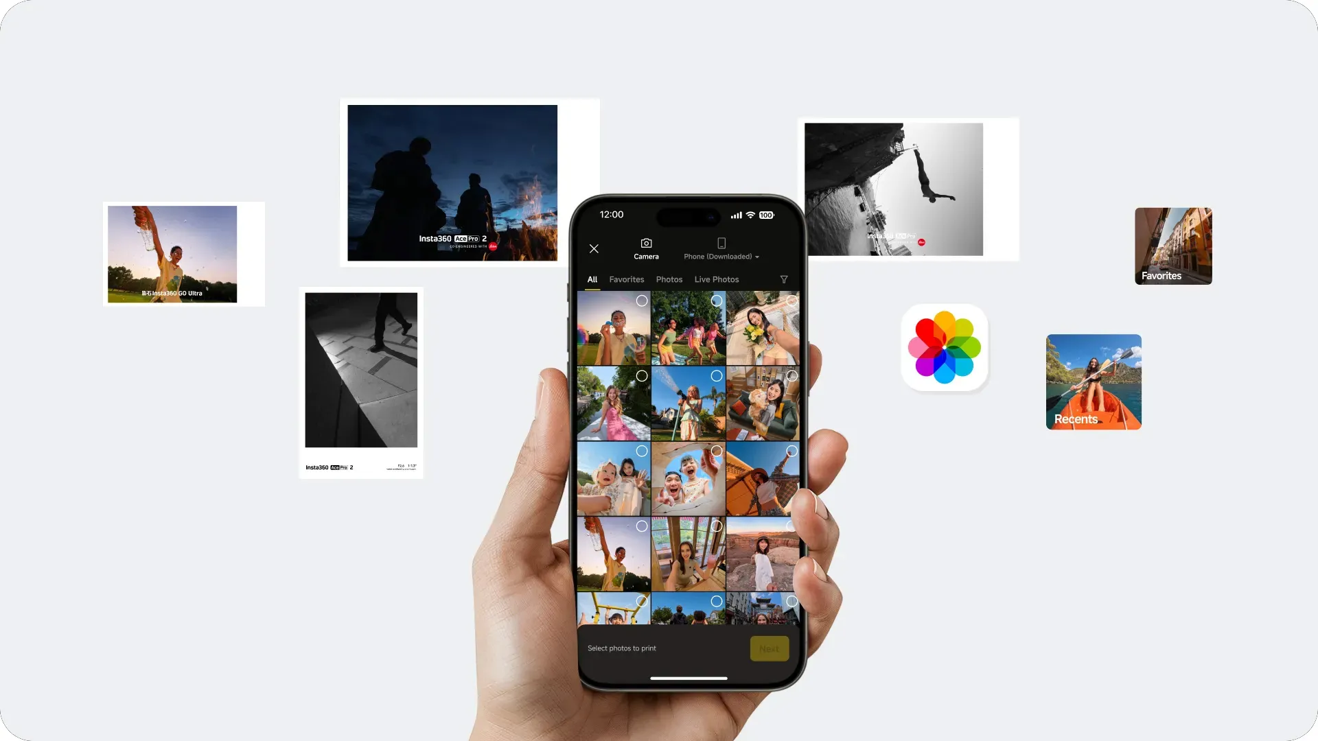 پرینتر جیبی Insta 360