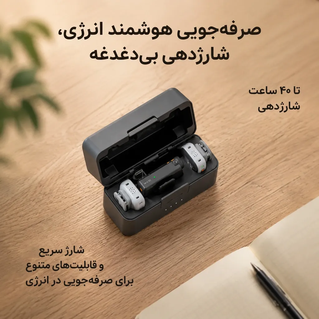 شارژدهی در آرامش با کیس شارژ میک مینی 2S
