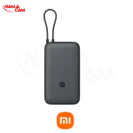 تصویر اصلی پاور بانک شیائومی با کابل رنگ مشکی