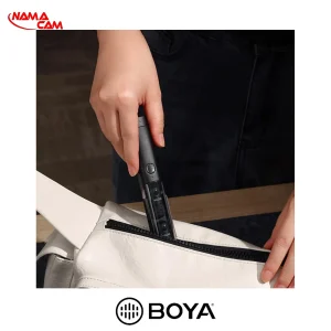اندازه جیبی میکروفون بویا مجیک 02 - BOYA Magic 02 USB-C + Lightning + 3.5mm TRS