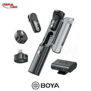 میکروفون بویا مجیک 02 - BOYA Magic 02 USB-C + Lightning + 3.5mm TRS