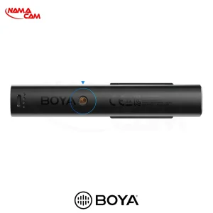 نمای عقب میکروفون بویا مجیک 02 - BOYA Magic 02 USB-C + Lightning + 3.5mm TRS