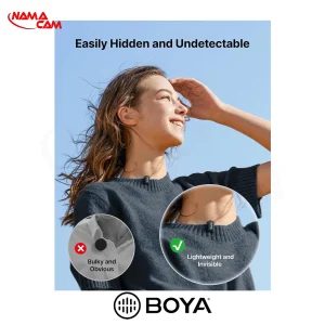 میکروفون بیسیم بویا مینی 2 - 02 - تایپ سی - BOYA mini 2-02 (USB-C) + 2 TX