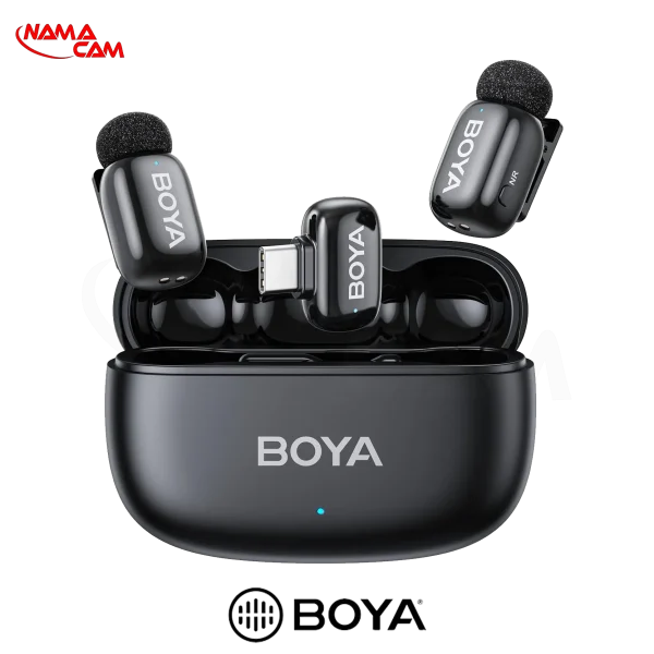 میکروفون بی‌سیم بویا مینی 2 - 02 - تایپ سی - BOYA mini 2-02 (USB-C) + 2 TX