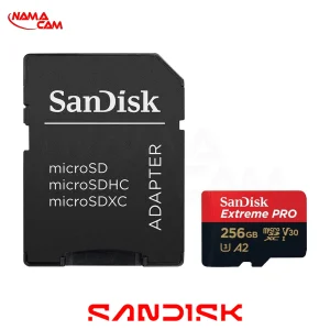 کارت حافظه میکرو اس دی SanDisk extreme Pro 256 GB – سرعت 250m/s