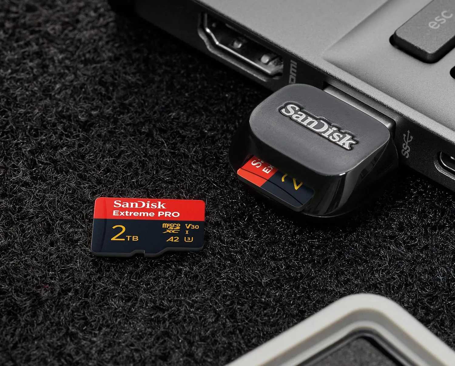 کارت حافظه میکرو اس دی SanDisk extreme Pro 2T – سرعت 250m/s قوث و پر سرعت