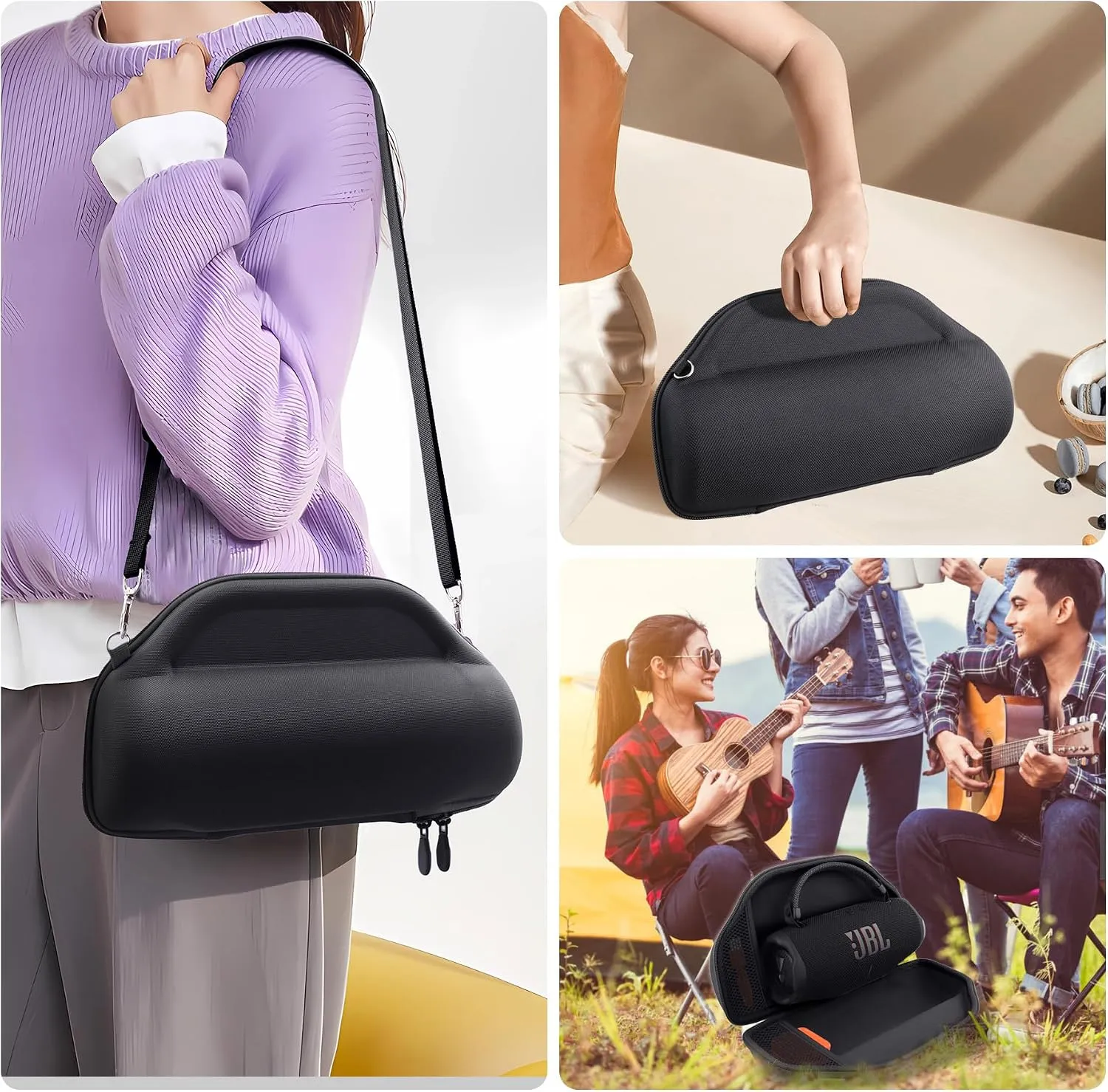 حمل آسان با کیف محافظ JBL شارژ6