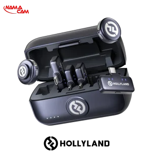 میکروفون بی‌سیم هالی‌لند لارک M3 - دو میکروفون با 4 گیرنده تایپ سی - LARK M3 Combo