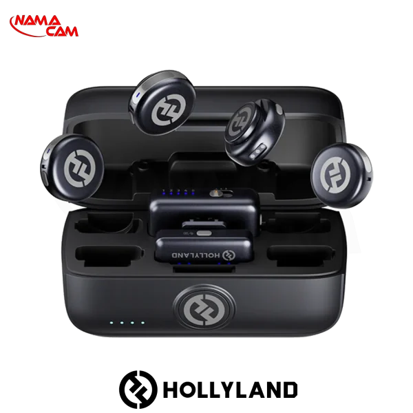 میکروفون بی‌سیم هالی‌لند لارک M3 - چهار میکروفون با گیرنده تایپ C و دوربین - LARK M3 Combo