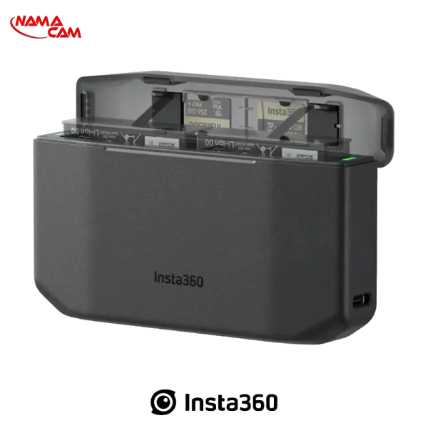 شارژر باتری دوتایی اینستا360 X6 - اصلی X6 Fast Charge Case