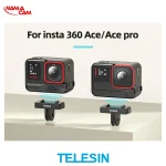 مانت اتصال دو چنگی مگنتی زیر دوربین اینستا360 X4Air و X5 و Ace Pro2 - تلسین