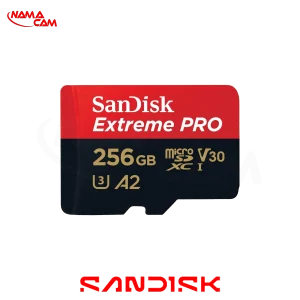 تصویر اصلی کارت حافظه میکرو اس دی SanDisk extreme Pro 256 GB – سرعت 250m/s-
