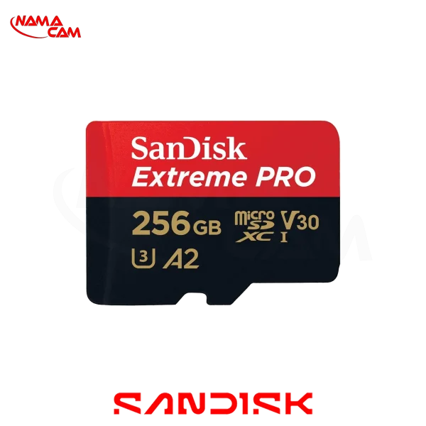 کارت حافظه میکرو اس دی SanDisk extreme Pro 256 GB – سرعت 250m/s