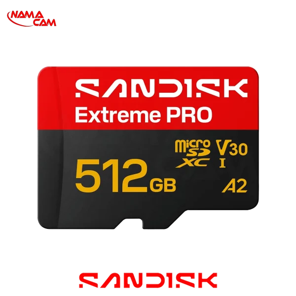 کارت حافظه میکرو اس دی SanDisk extreme Pro 512 GB – سرعت 250m/s