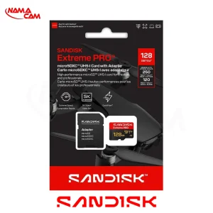 کارت حافظه میکرو اس دی SanDisk extreme Pro 128 GB – سرعت 250m/s