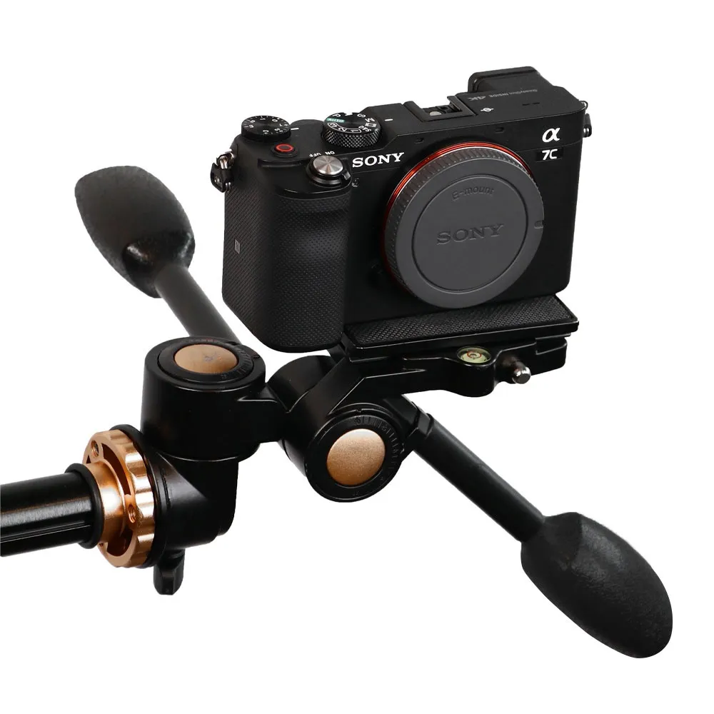 سری توپی سه‌پایه دوربین بیک Beike Q720 Camera Tripod